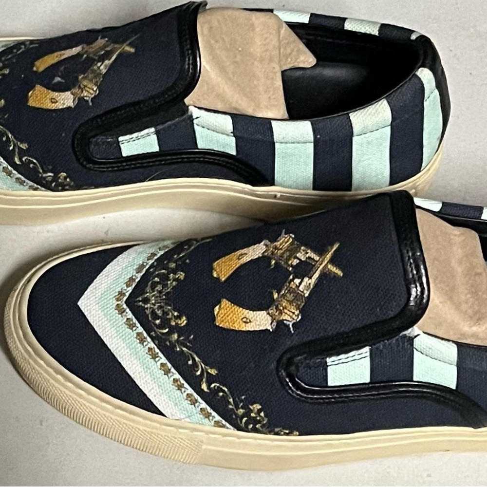 Mother of Pearl Slip-Ons